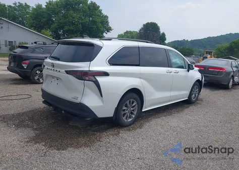 2023 Toyota Sienna Xle from USA, damaged, VIN 5TDYSKFC1PS078997
